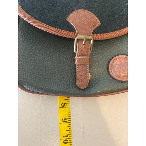 Vintage Esprit San Francisco Leather Crossbody Bag & Wallet Set - Picture 7 of 12